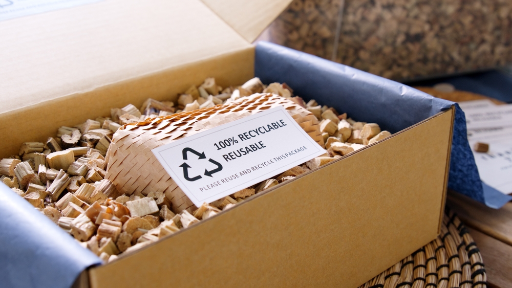 sustainable materials in box