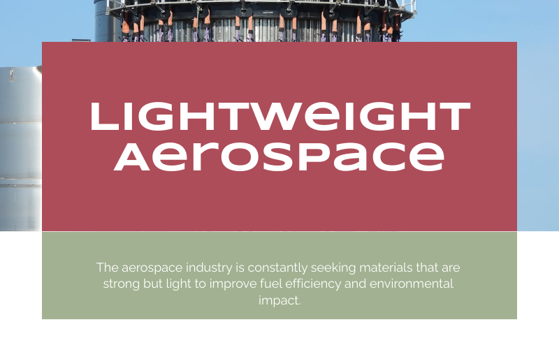 lightweight aerospace materials